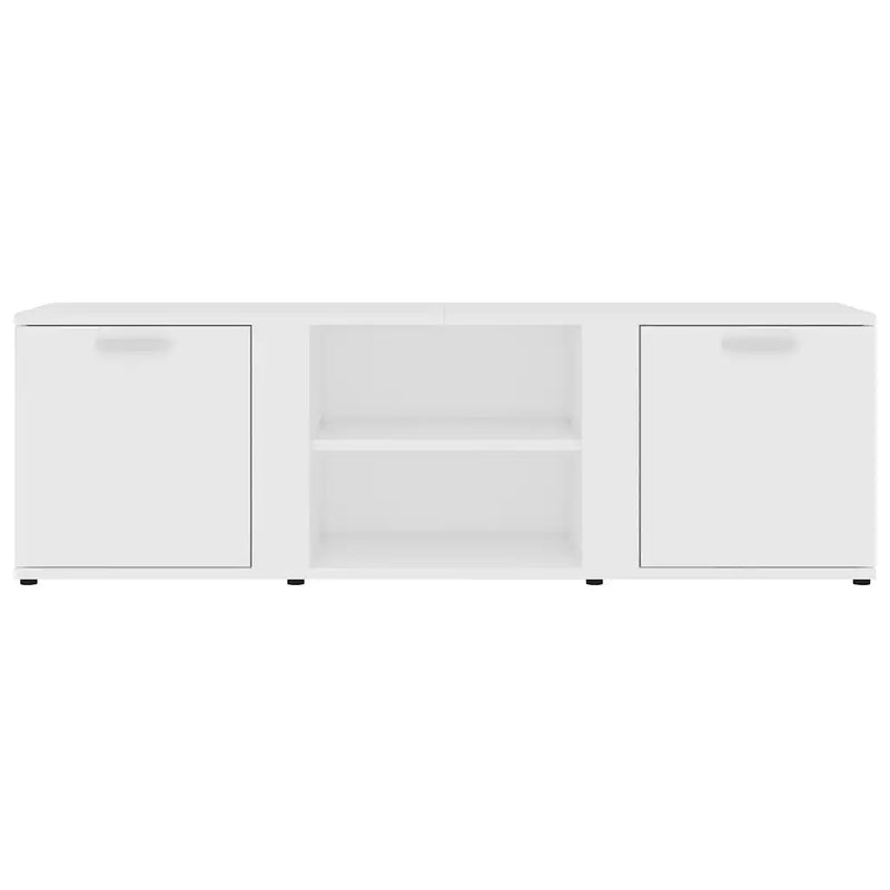 TV Cabinet White 120x34x37 cm Engineered Wood