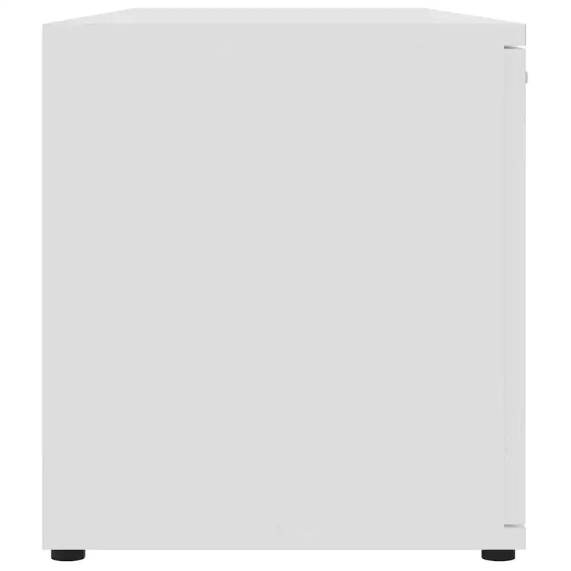 TV Cabinet White 120x34x37 cm Engineered Wood