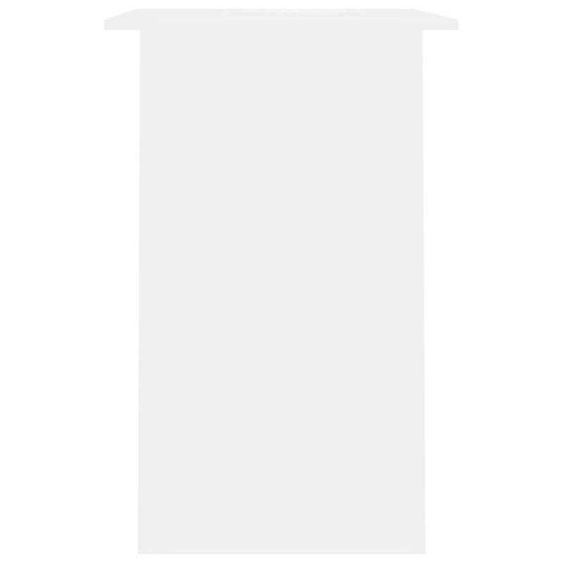 vidaXL Desk White 90x50x74 cm Engineered Wood