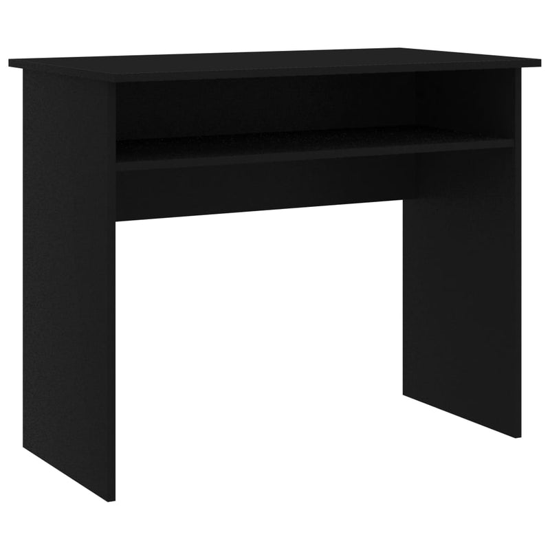 Desk Black 90x50x74 cm Engineered Wood