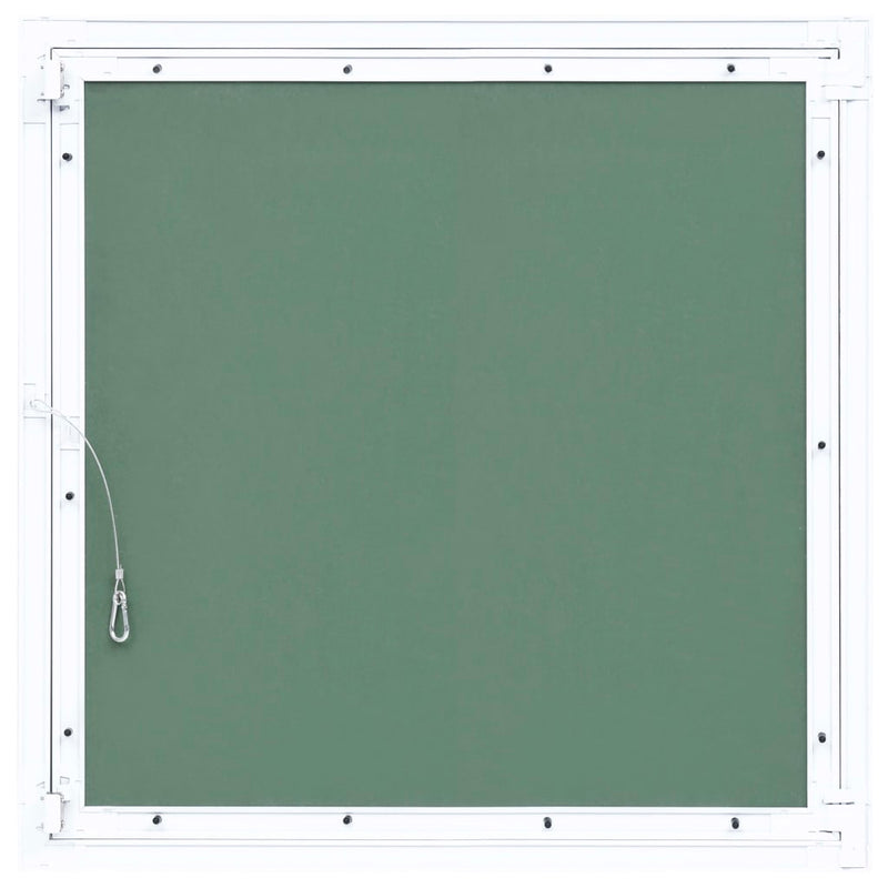 vidaXL Access Panel with Aluminium Frame and Plasterboard 600x600 mm