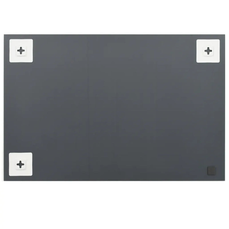 Wall Mirrors 2 pcs 60x40 cm Rectangular Glass