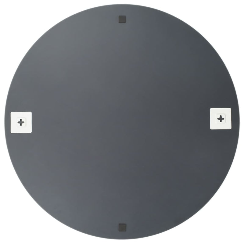 vidaXL Wall Mirrors 2 pcs 60 cm Round Glass