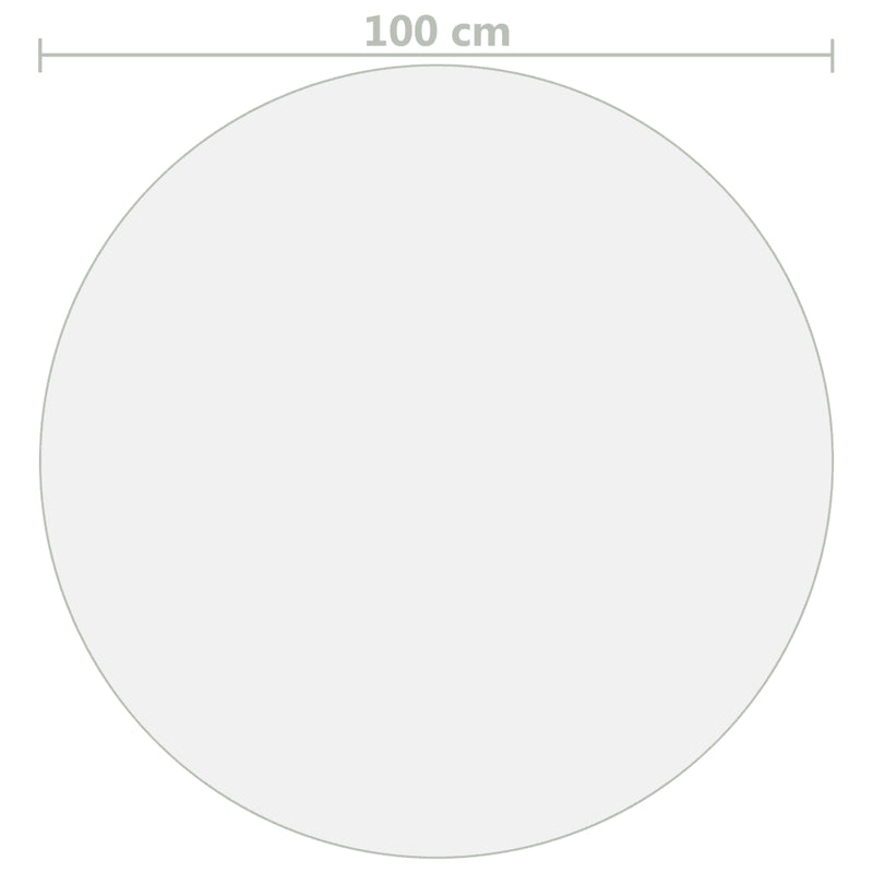 Table Protector Transparent �� 100 cm 1.6 mm PVC