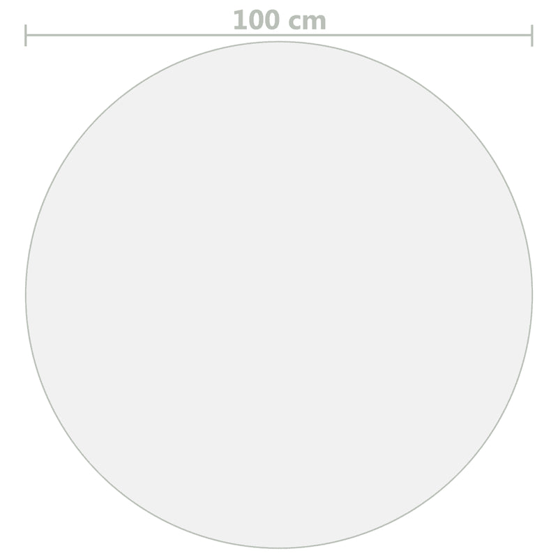 Table Protector Matte �� 100 cm 1.6 mm PVC