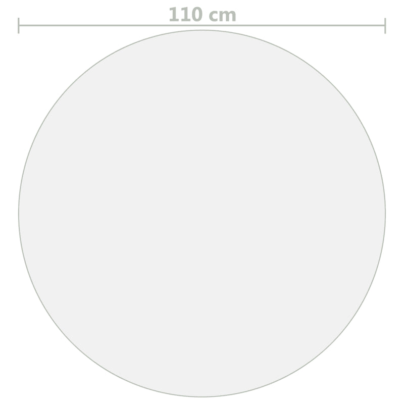 Table Protector Transparent �� 110 cm 1.6 mm PVC