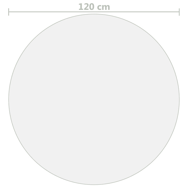 Table Protector Transparent �� 120 cm 1.6 mm PVC