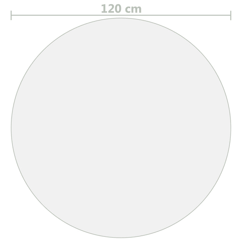 Table Protector Matte �� 120 cm 1.6 mm PVC