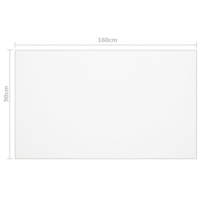 Table Protector Matt 160x90 cm 1.6 mm PVC