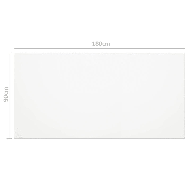 Table Protector Matt 180x90 cm 1.6 mm PVC