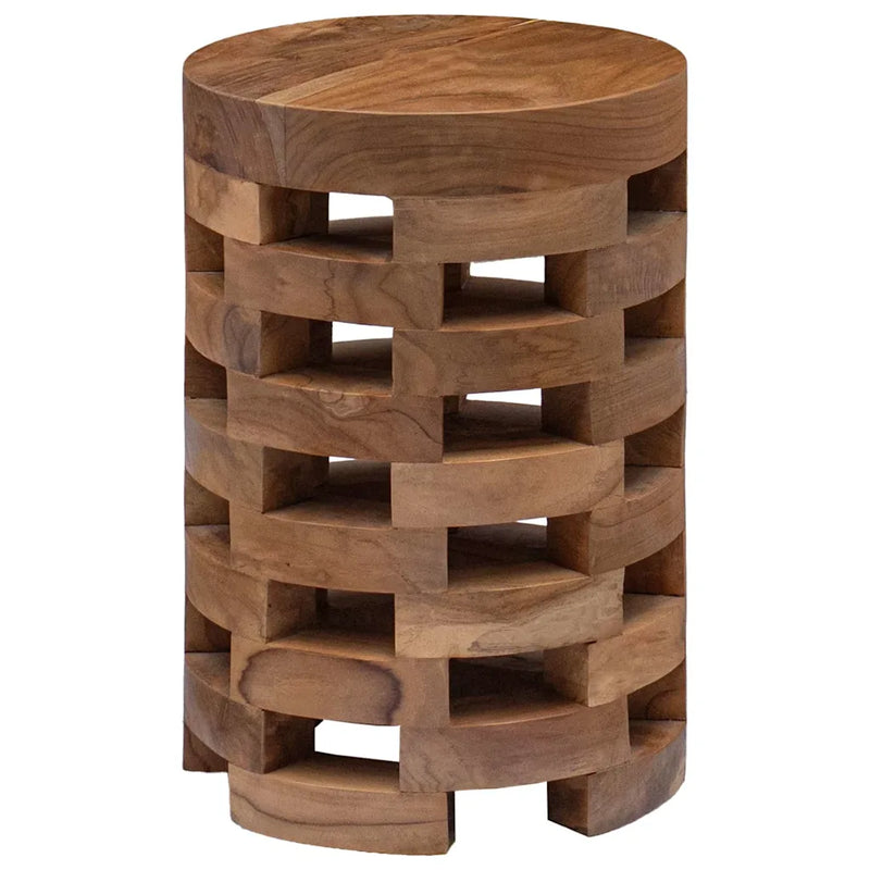 Beside Cabinet 30x30x45 cm Solid Teak Wood