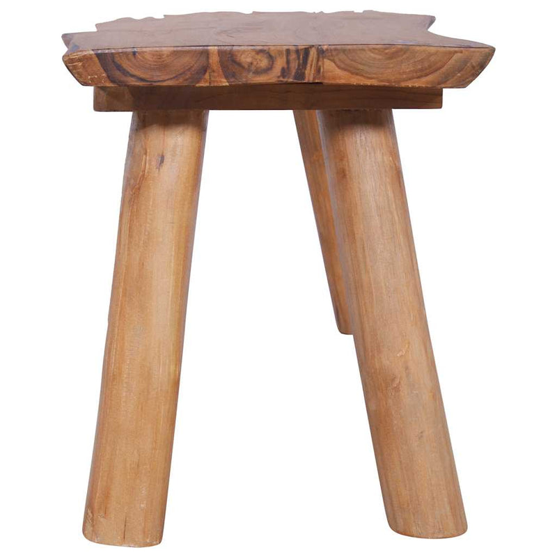 vidaXL Garden Bench 120 cm Solid Teak Wood