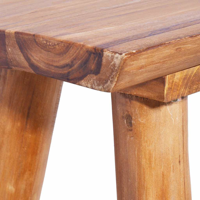vidaXL Garden Bench 120 cm Solid Teak Wood
