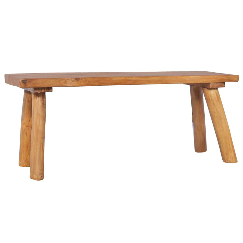 vidaXL Garden Bench 120 cm Solid Teak Wood