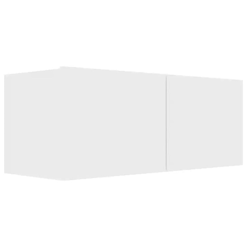 TV Cabinet White 80x30x30 cm Engineered Wood