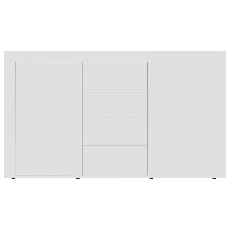 vidaXL Sideboard White 120x36x69 cm Engineered Wood