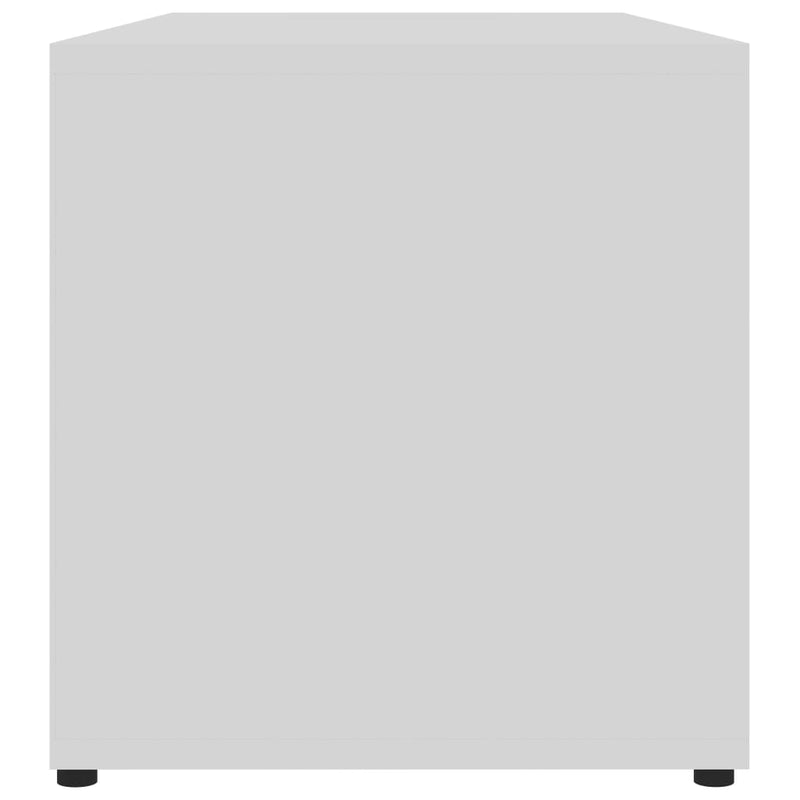 vidaXL TV Cabinet White 80x34x36 cm Engineered Wood