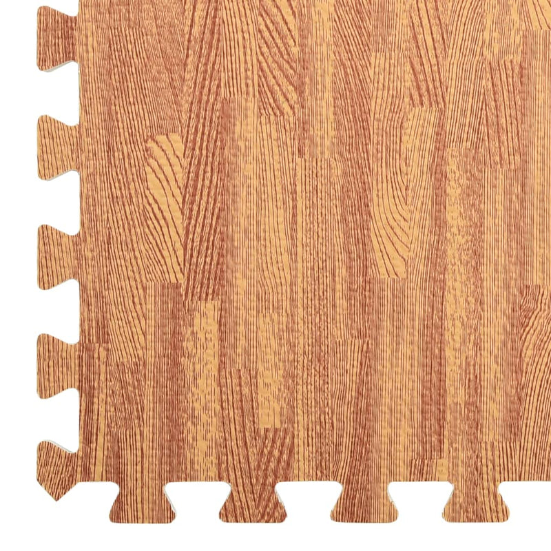 vidaXL Floor Mats 6 pcs Wood Grain 2.16 m² EVA Foam