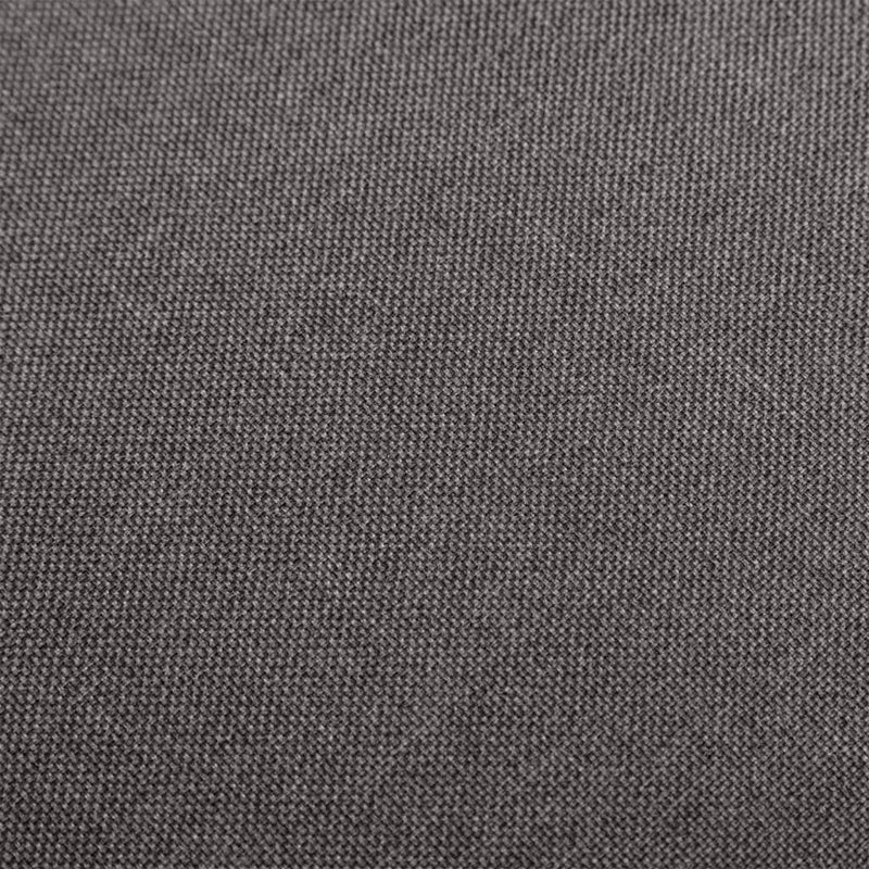 vidaXL Bar Stools 2 pcs Dark Grey Fabric