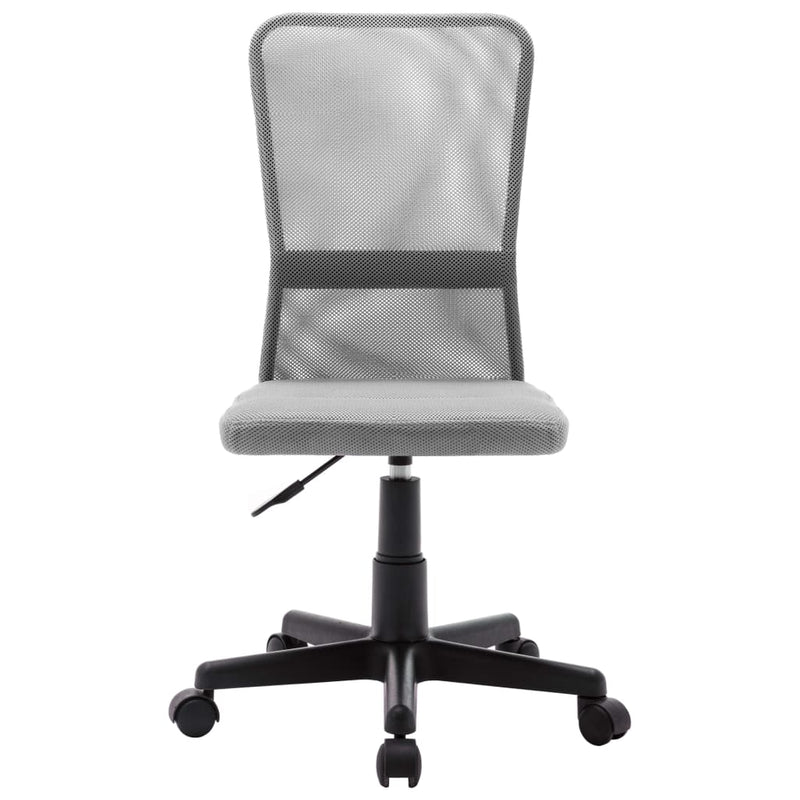 vidaXL Office Chair Grey 44x52x100 cm Mesh Fabric
