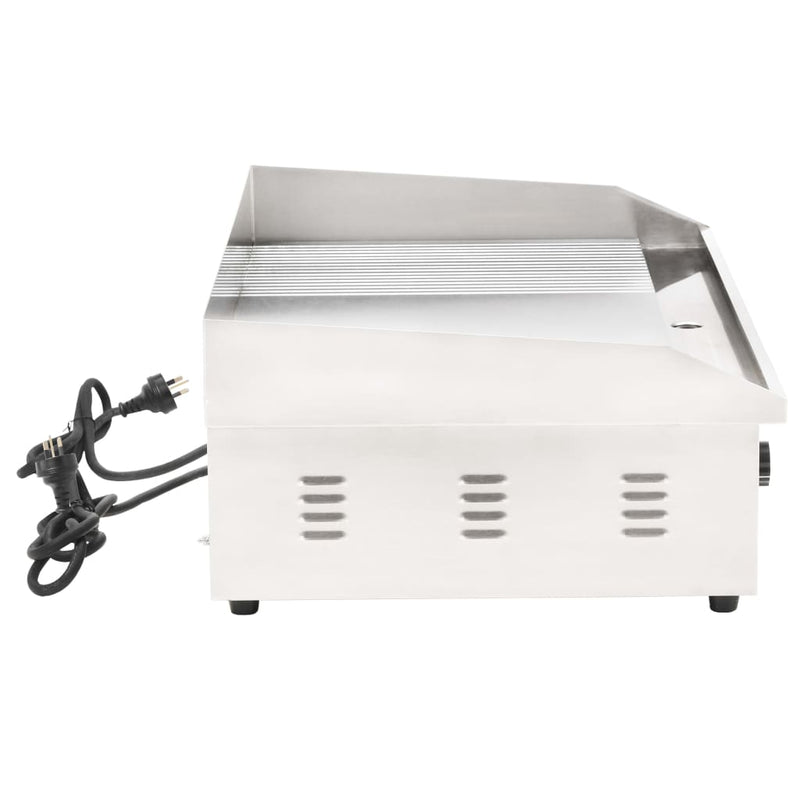 vidaXL Electric Griddle Stainless Steel 4400 W 71x43x23.5 cm