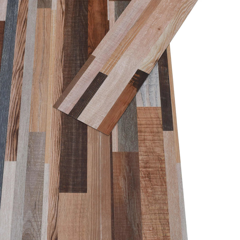 Flooring Planks 36 pcs Multicolour 5,02 m�� PVC