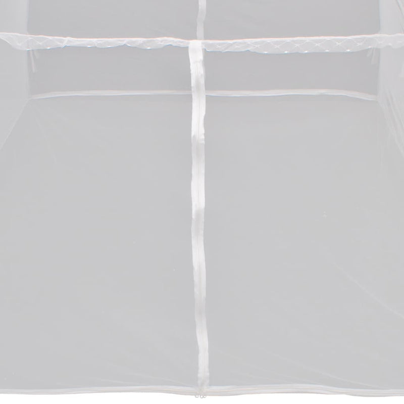 vidaXL Camping Tent 200x120x130 cm Fiberglass White