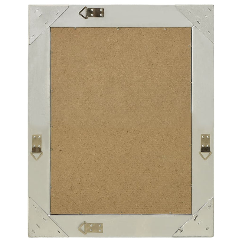 vidaXL Wall Mirror Baroque Style 50x60 cm Silver