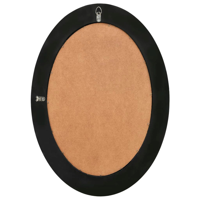 vidaXL Wall Mirror Baroque Style 50x70 cm Black