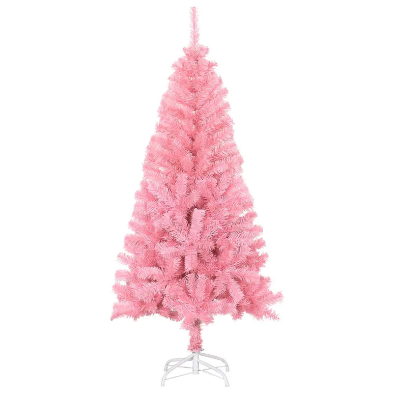 Artificial Christmas Tree with Stand Pink 150 cm PVC
