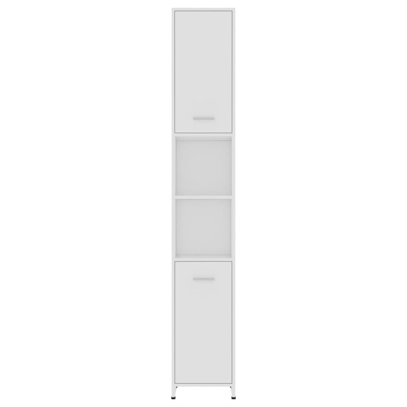 Bathroom Cabinet White 30x30x183.5 cm Engineered Wood