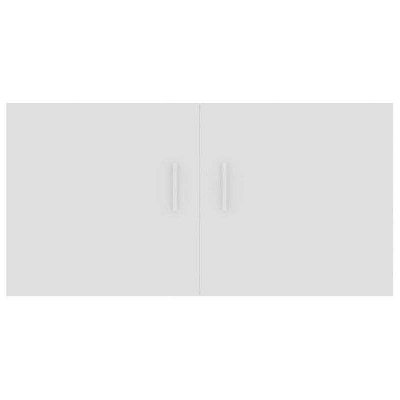 Wall Mounted Cabinet White 80x39x40 cm Engineered Wood