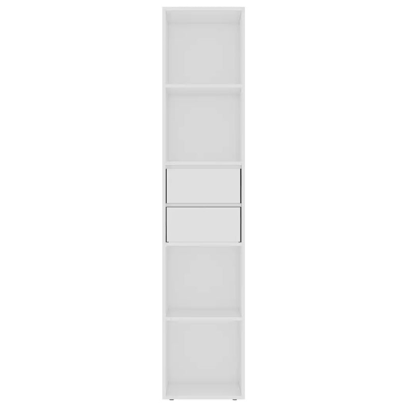 Book Cabinet White 36x30x171 cm Engineered Wood