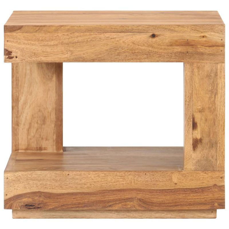 Coffee Table 45x45x40 cm Solid Wood Acacia