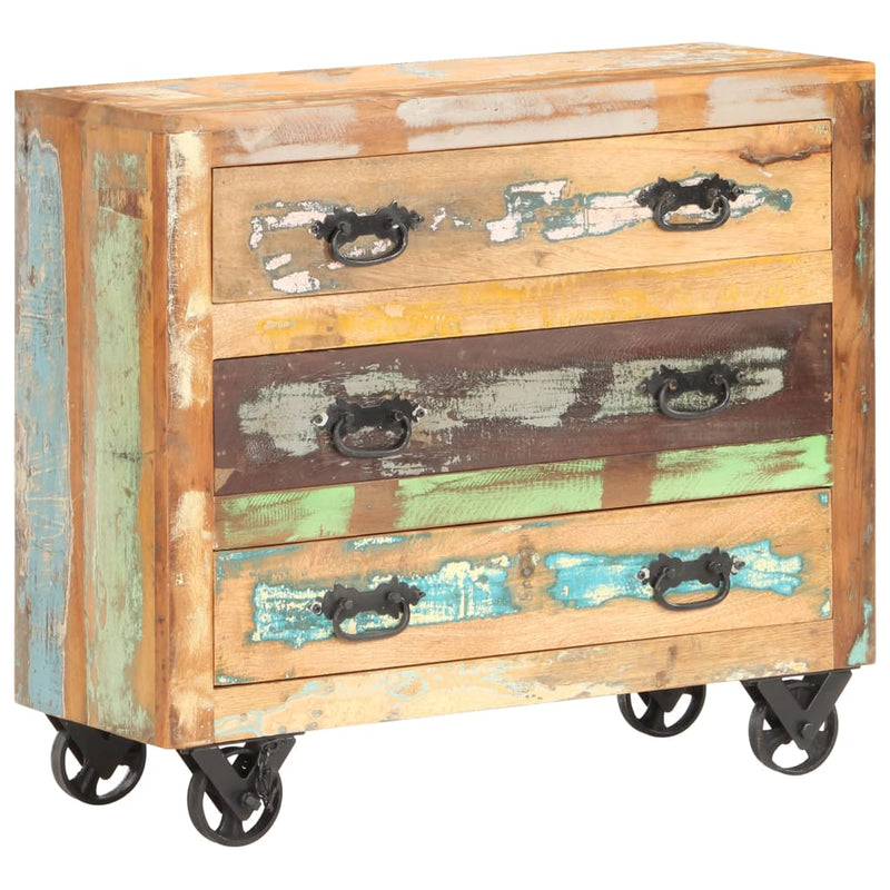 vidaXL Sideboard 80x30x70 cm Solid Reclaimed Wood