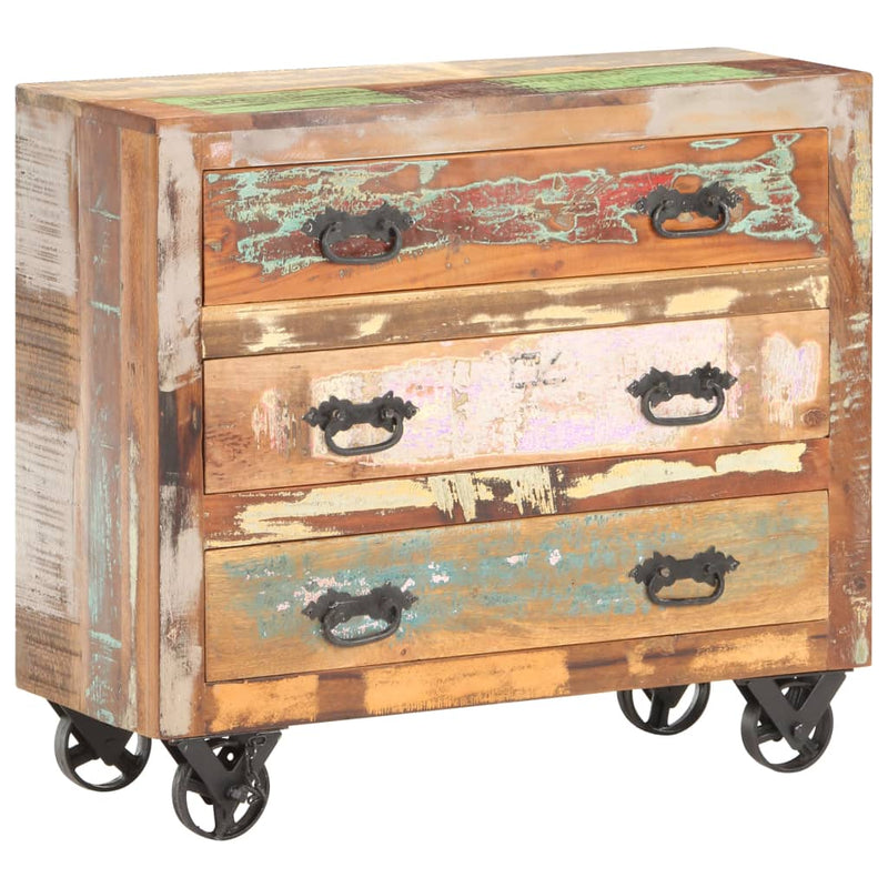 vidaXL Sideboard 80x30x70 cm Solid Reclaimed Wood
