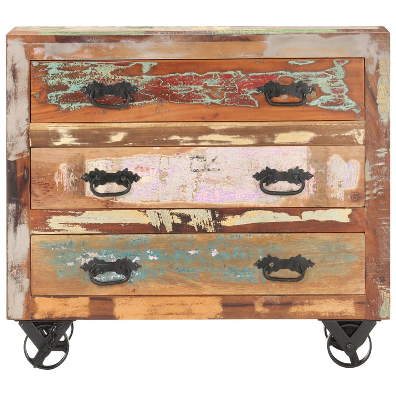 vidaXL Sideboard 80x30x70 cm Solid Reclaimed Wood