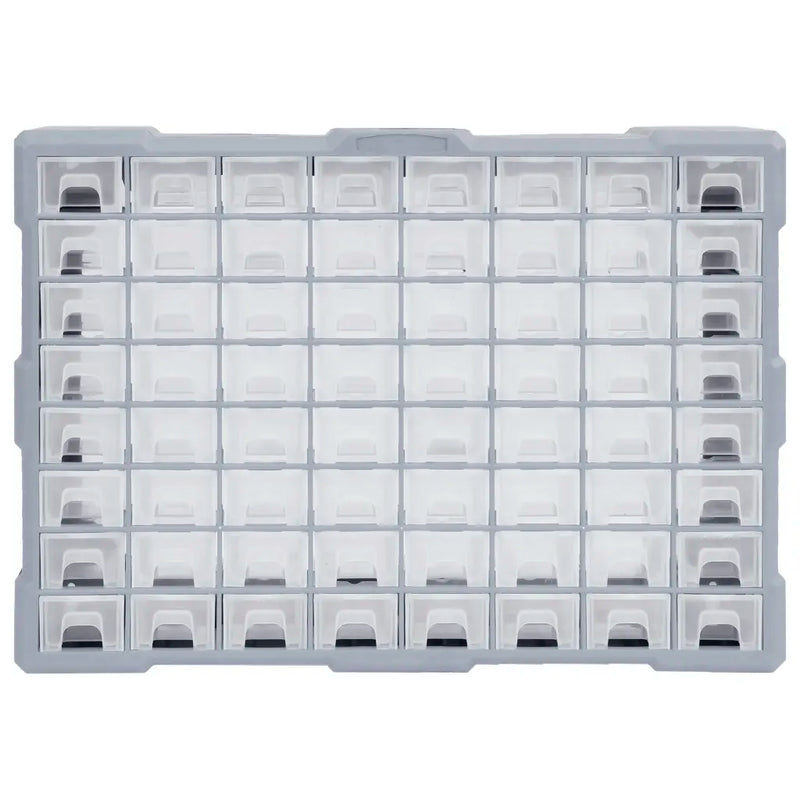 Multi-drawer Organiser with 64 Drawers 52x16x37.5 cm