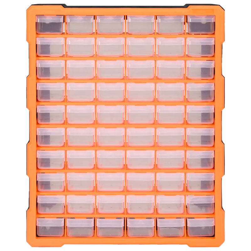 Multi-drawer Organiser with 60 Drawers 38x16x47.5 cm