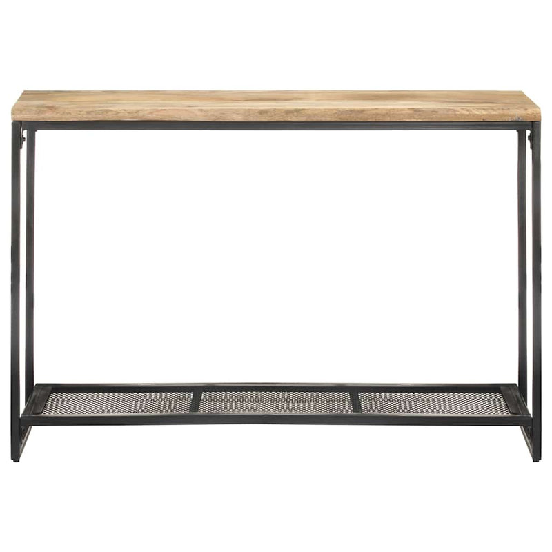 vidaXL Console Table 110x35x75 cm Solid Mango Wood