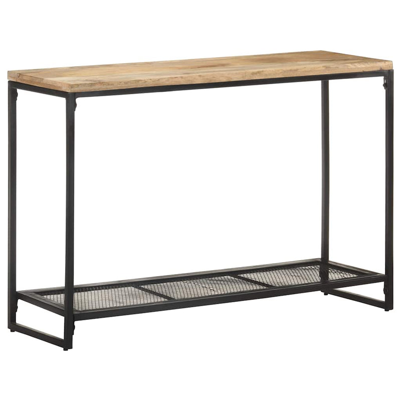 vidaXL Console Table 110x35x75 cm Solid Mango Wood