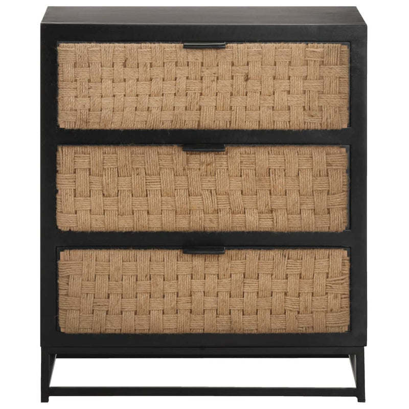 vidaXL Sideboard 60x35x70 cm Solid Mango Wood