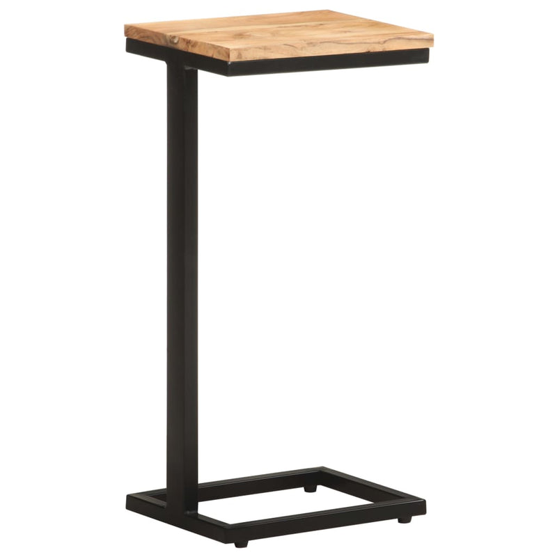 vidaXL Side Tables 2 pcs 31.5x24.5x64.5 Solid Acacia Wood
