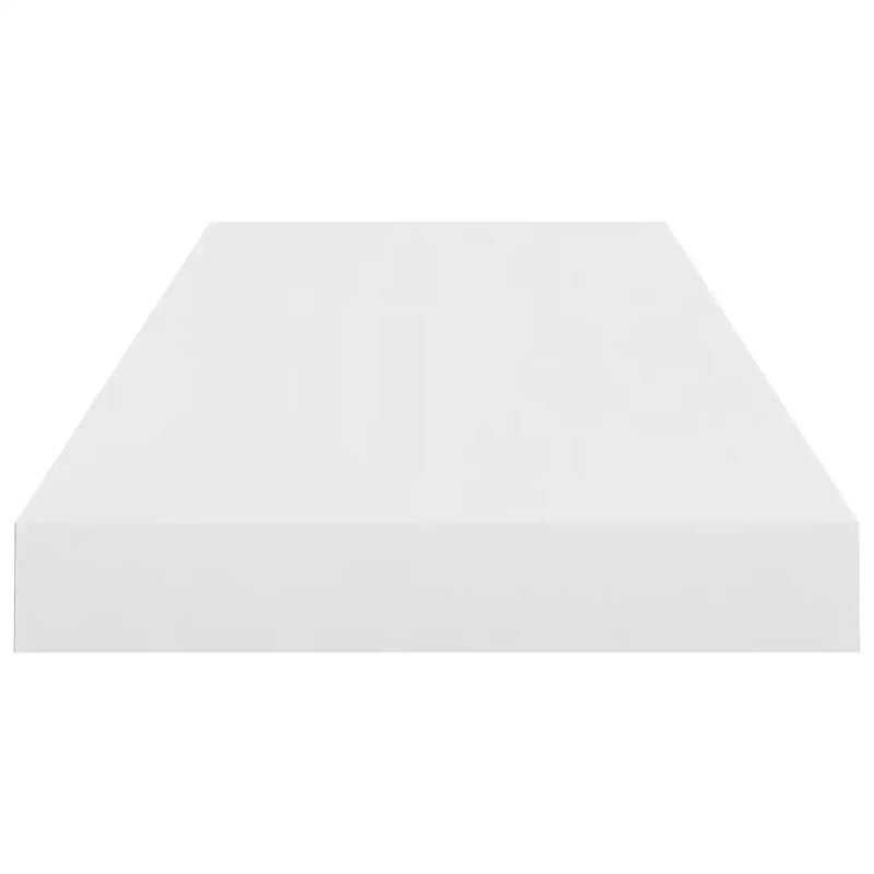 Floating Wall Shelf High Gloss White 60x23.5x3.8 cm MDF