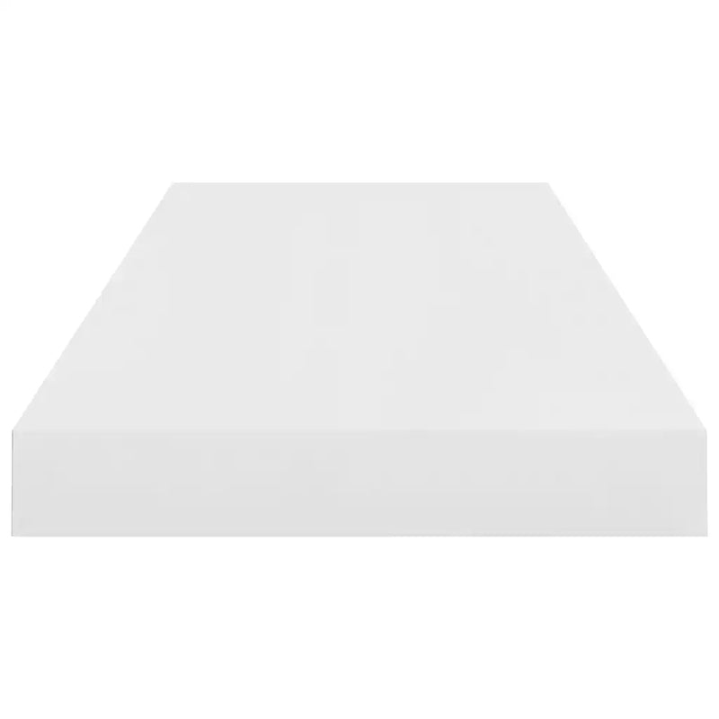 Floating Wall Shelves 4 pcs High Gloss White 60x23.5x3.8 cm MDF