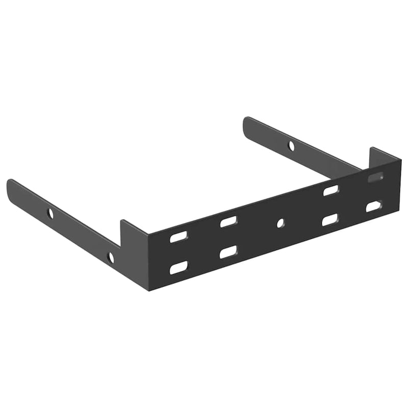 vidaXL Floating Wall Shelves 2 pcs White 23x23.5x3.8 cm MDF