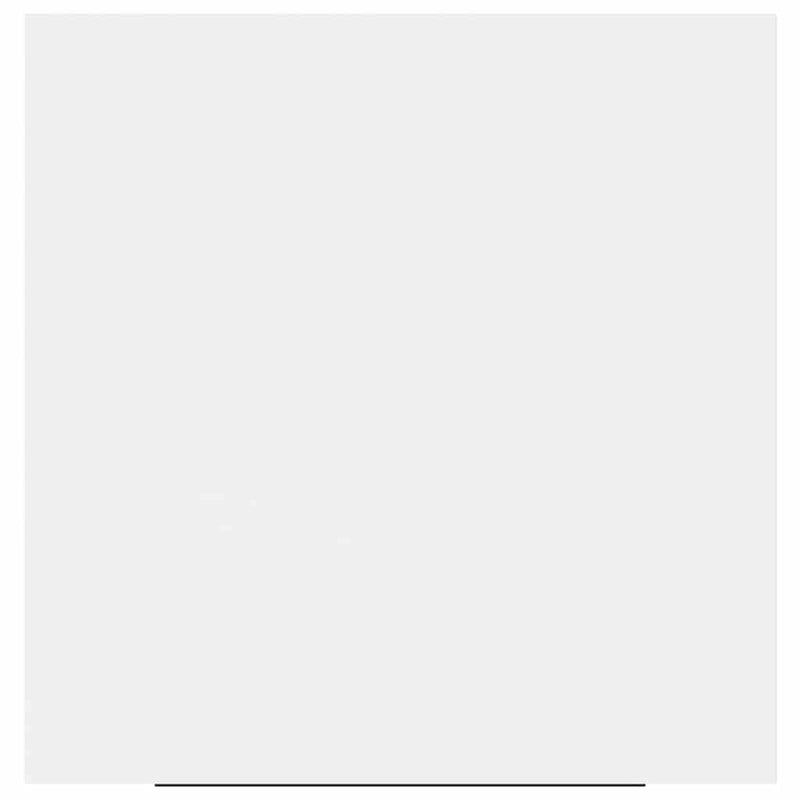 vidaXL Floating Wall Shelves 2 pcs White 23x23.5x3.8 cm MDF