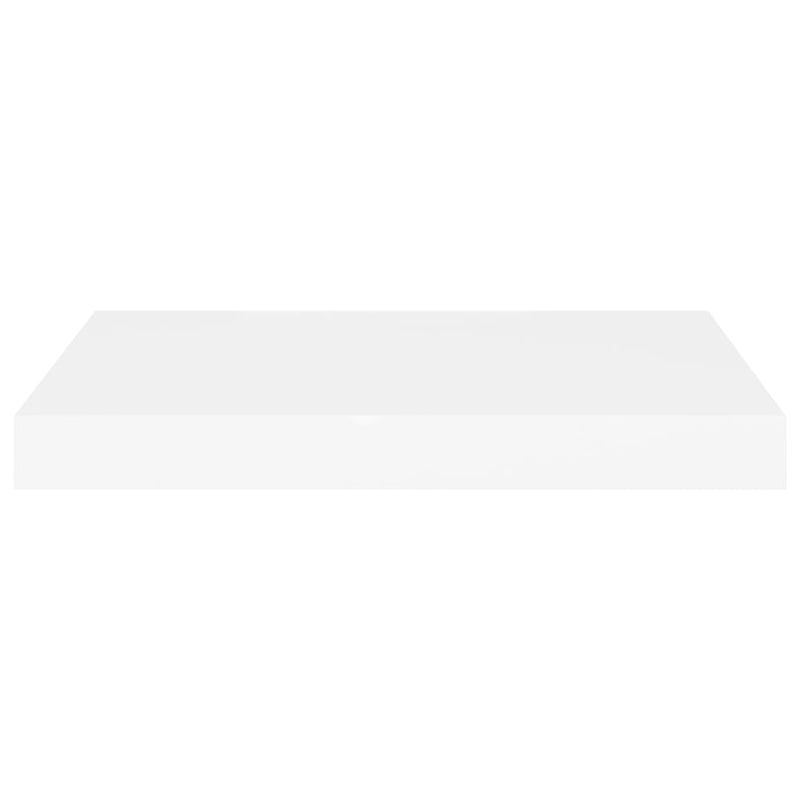 vidaXL Floating Wall Shelf White 40x23x3.8 cm MDF