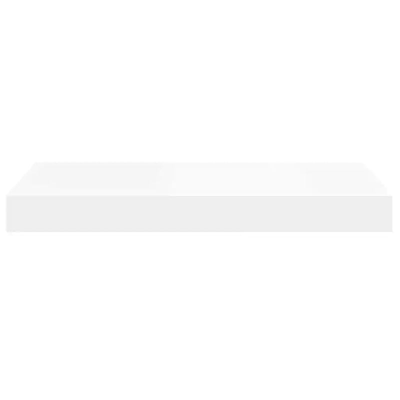 Floating Wall Shelves 2 pcs White 40x23x3.8 cm MDF