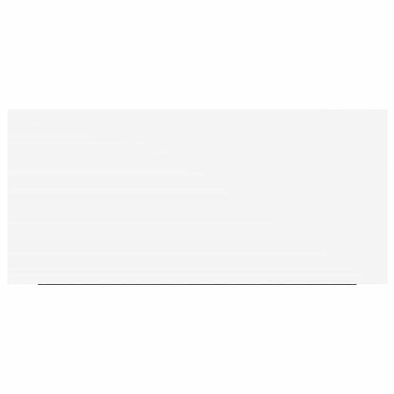 vidaXL Floating Wall Shelf White 50x23x3.8 cm MDF